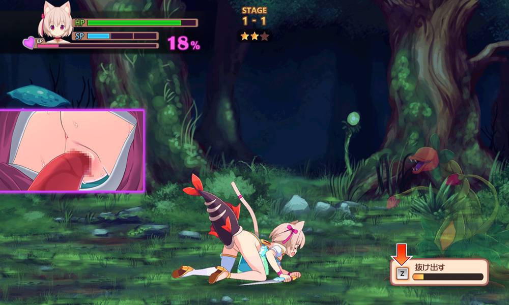 【戦闘エロ】ベルヘイムの迷い猫 感想レビュー