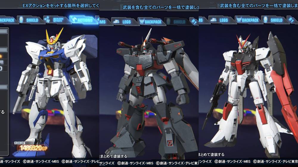 【ガンダムブレイカー】ガンダムブレイカー3とnewで作ったものまとめ ガンダム編